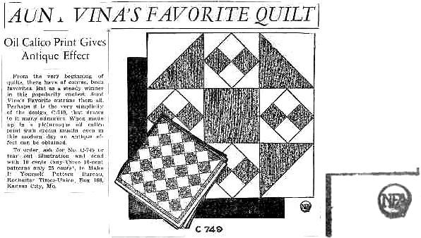 Aunt Martha's Favorite Quilts 17 Patterns Book No. 3230 